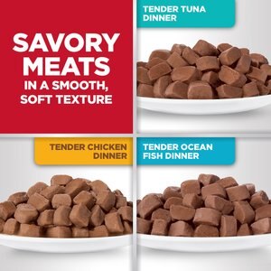 Hill's Science Diet Adult Tender Dinner Variety Pack Cat Food, 2.8-oz pouch, case of 12