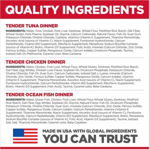Hill's Science Diet Adult Tender Dinner Variety Pack Cat Food, 2.8-oz pouch, case of 12