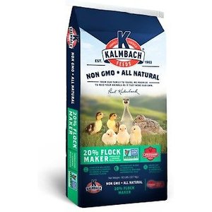 Kalmbach Feeds All Natural Non-GMO 20% Flock Maker Poultry Feed, 50-lb bag