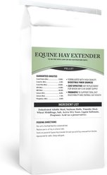 Kalmbach Feeds Hay Extender Forage Hay Flavor Pellets Farm Animal & Horse Supplement, 50-lb bag