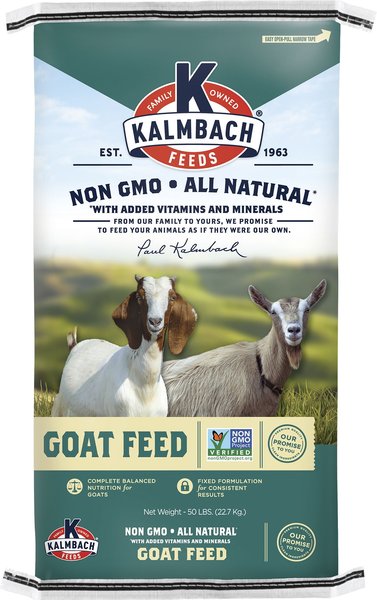 Kalmbach Feeds 16% Non-GMO Pelleted Goat Feed, 50-lb bag slide 1 of 6