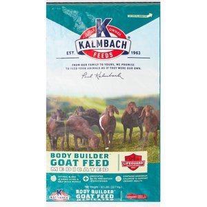 KALMBACH FEEDS Body Builder Goat Feed, 50-lb bag - Chewy.com