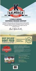 Kalmbach Feeds Body Builder Goat Feed, 50-lb bag slide 2 of 3