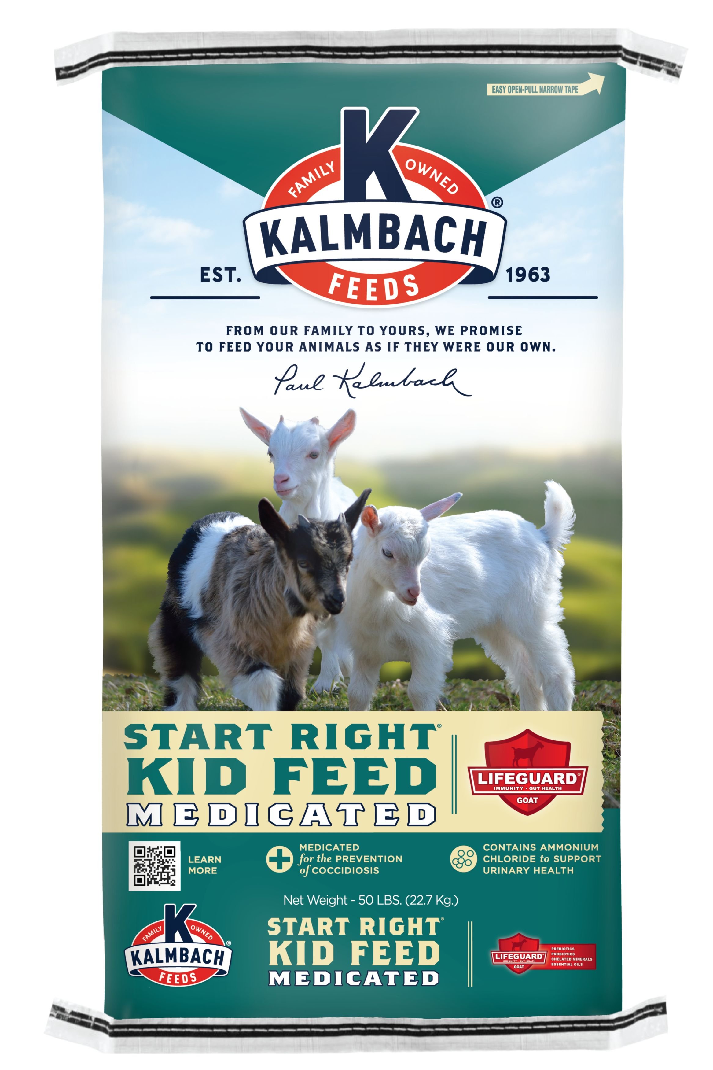 KALMBACH FEEDS Start Right Young Goat Feed, 50-lb bag Customer ...