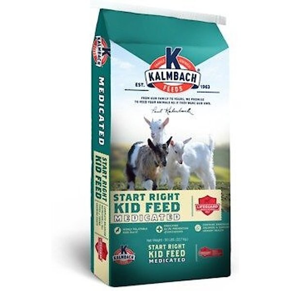 KALMBACH FEEDS Start Right Young Goat Feed, 50-lb bag - Chewy.com