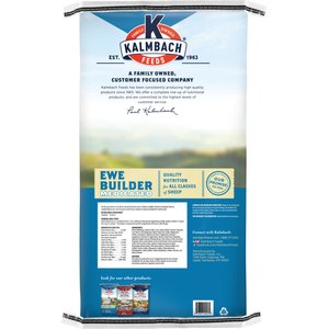 Kalmbach Feeds 16% Ewe Builder Pellets Sheep Feed, 50-lb bag