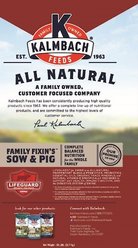 Kalmbach Feeds Family Fixin's Sow Pellet Pig Feed, 50-lb bag slide 2 of 3