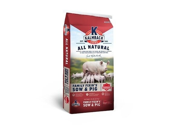 KALMBACH FEEDS Family Fixin's Sow Cube Pig Feed, 50-lb bag - Chewy.com