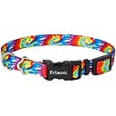 Frisco Tie Dye Swirl Polyester Dog Collar, Small: 10 to 14-in neck, 5/8-in wide