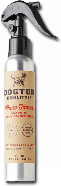 Dogtor Doolittle Mane Tamer Leave-In Dog Conditioner Spray, 4-oz bottle slide 1 of 1