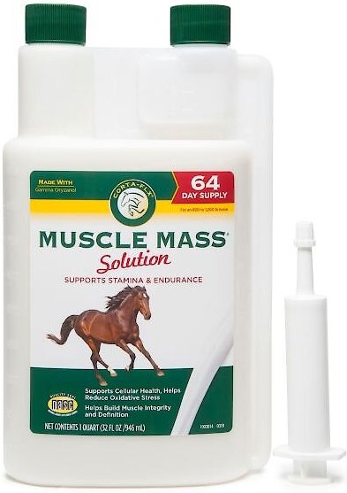 Corta-Flx Muscle Mass Gamma Oryzanol Liquid Horse Supplement, 1-qt bottle slide 1 of 2