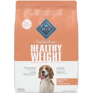 Blue Buffalo True Solutions Healthy Weight Natural Weight Control Chicken Adult Dry Dog Food, 11-lb bag