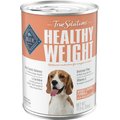 Blue Buffalo True Solutions Healthy Weight Natural Weight Control Chicken Adult Wet Dog Food, 12.5-oz, case of 12