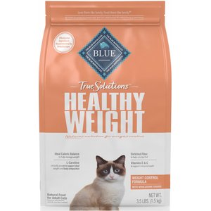 Blue Buffalo True Solutions Fit & Healthy Weight Control Formula Dry Cat Food, 3.5-lb bag