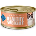 Blue Buffalo True Solutions Healthy Weight Natural Weight Control Chicken Adult Wet Cat Food, 3-oz, case of 24