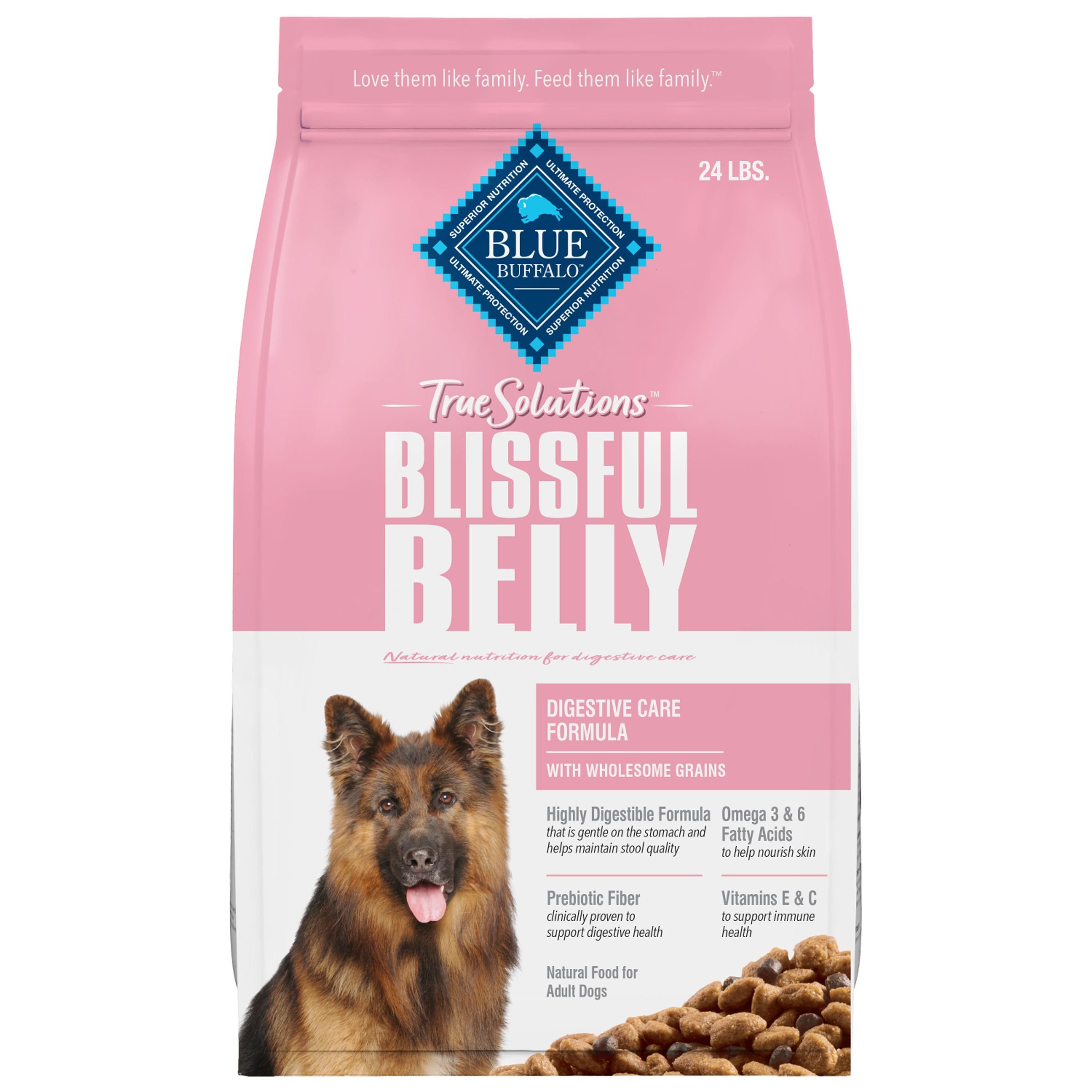 BLUE BUFFALO True Solutions Blissful Belly Adult Chicken Dry Dog Food