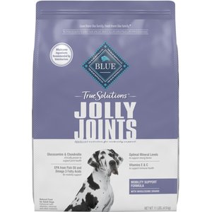 Blue Buffalo True Solutions Jolly Joints Mobility Support Formula Dry Dog Food, 11-lb bag