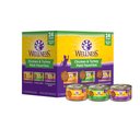 Wellness Complete Health Chicken & Turkey Pate Favorites Canned Cat Food, 3-oz, case of 24