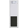 PlexiDor Performance Pet Doors Electronic Door Mounted Dog & Cat Door, Large, White