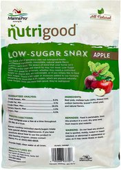 Manna Pro NutriGood Low-Sugar Snax Apple Flavor Horse Treats, 4-lb bag slide 2 of 7