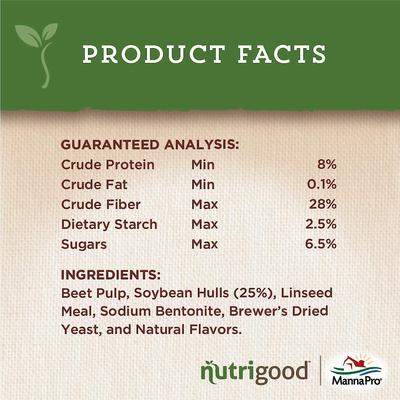 Show full view: Manna Pro NutriGood Low-Sugar Snax Apple Flavor Horse Treats, 4-lb bag slide 7 of 7