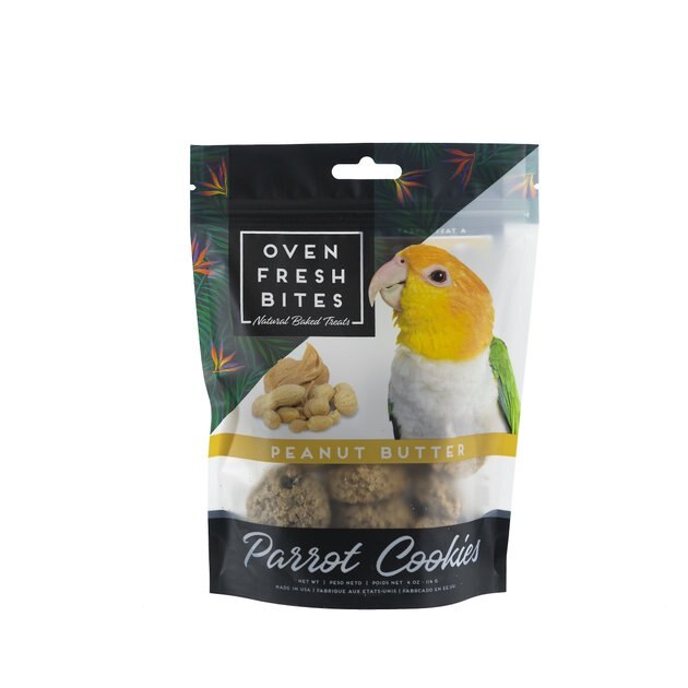 Caitec Oven Fresh Bites Mixed Berries Cookies Parrot Treats, 4-oz bag