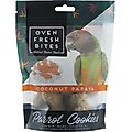 Caitec Oven Fresh Bites Coconut Papaya Mango Cookies Parrot Treats, 4-oz bag