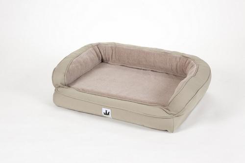 Show full view: 3 Dog Pet Supply EZ Wash Headrest Bolster Dog Bed with Removable Cover, Sage, Small slide 4 of 7