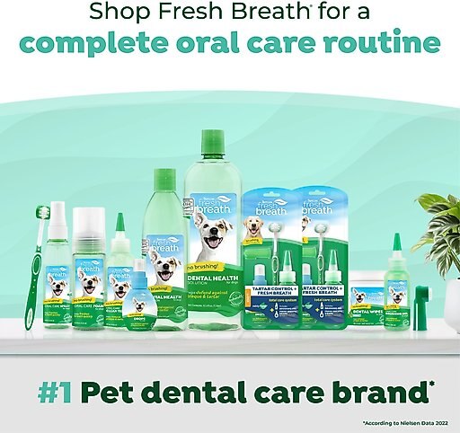 TropiClean Fresh Breath Dog Dental Trial Kit