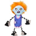 Frisco Zombie Girl Plush with Rope Squeaky Dog Toy