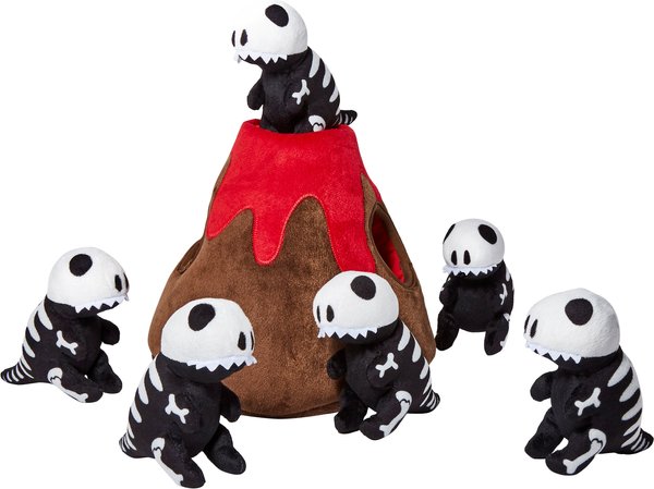 Frisco hide and seek plush volcano puzzle dog shop toy