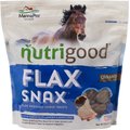 Manna Pro FlaxSnax Flax Enriched Horse Treats, 3.2-lb bag