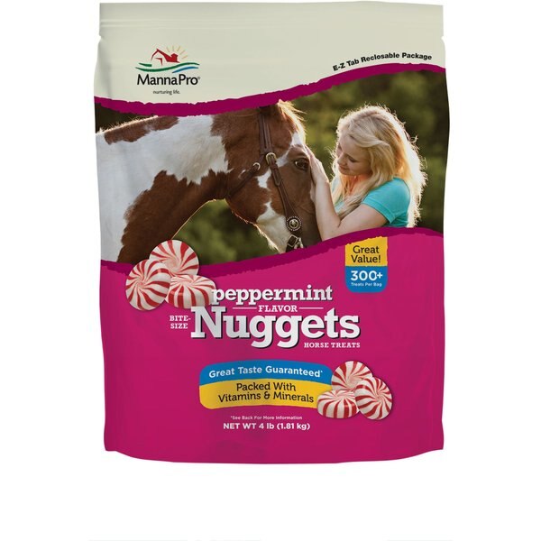 BUCKEYE NUTRITION AllNatural Peppermint Horse Treats, 4lb bag