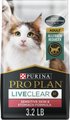 Purina Pro Plan LiveClear Sensitive Skin & Stomach Turkey & Oatmeal Formula Dry Cat Food, 3.2-lb bag