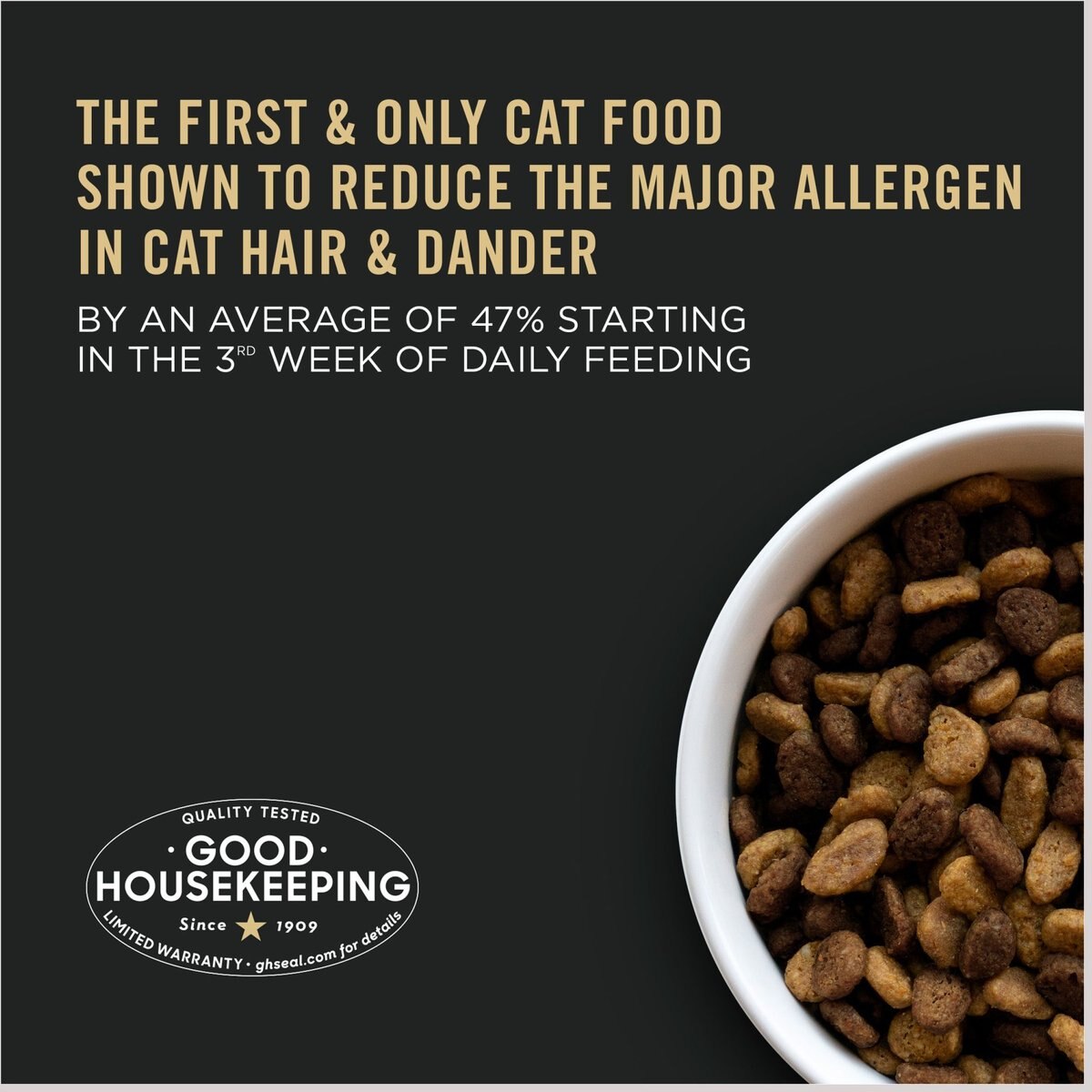 PURINA PRO PLAN LiveClear Probiotic High Protein Salmon & Rice Formula Dry Cat Food, 16lb bag