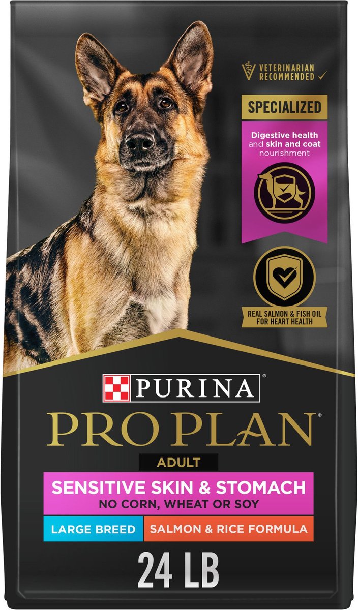 Purina pro plan sensitive skin and stomach dog hot sale food