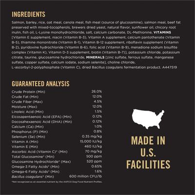 Show full view: Purina Pro Plan Sensitive Skin & Stomach Salmon Adult Large Breed Formula Dry Dog Food, 35-lb bag slide 7 of 13