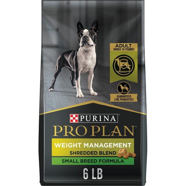 PURINA PRO PLAN Weight Management Chicken Adult Small Breed Formula Dry ...