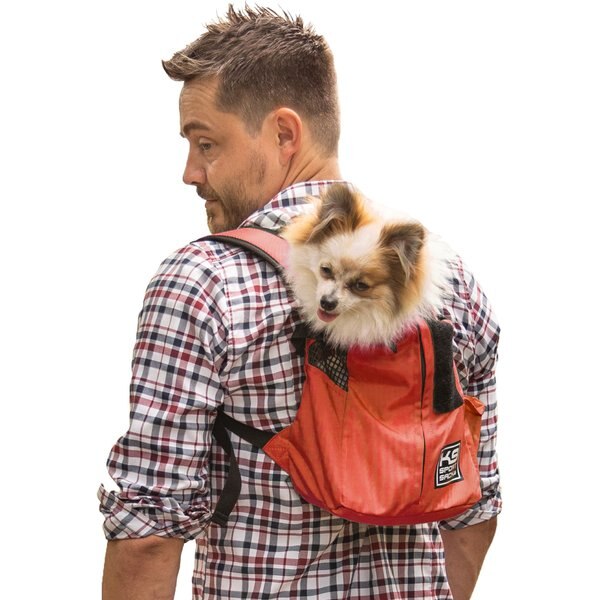 K9 SPORT SACK Trainer Forward Facing Dog Carrier Backpack, Coral, X