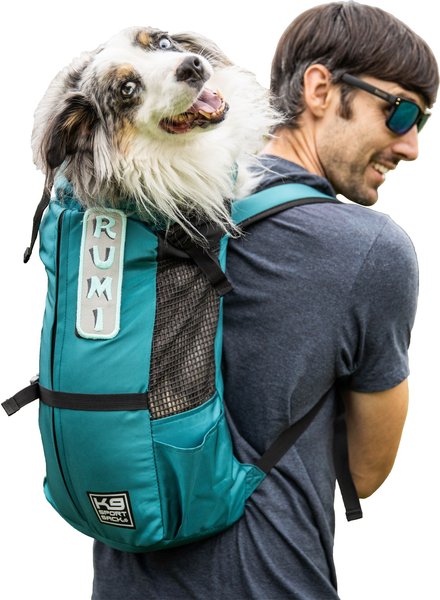 K9 Sport Sack Trainer Dog & Cat Carrier Backpack, Turquiose, Large slide 1 of 7