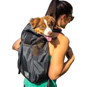 K9 Sport Sack Trainer Dog & Cat Carrier Backpack, Black, Large