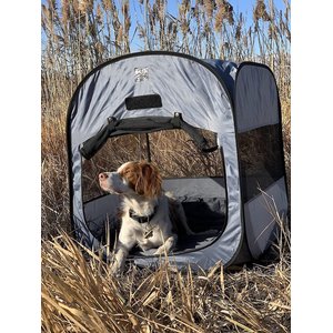 K9 Sport Sack Kennel Pop-Up Dog & Cat Tent, Grey, Small