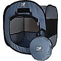 K9 Sport Sack Kennel Pop-Up Dog & Cat Tent, Grey, Small