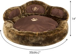 Scruffs Cub Bear Dog Bed, Brown