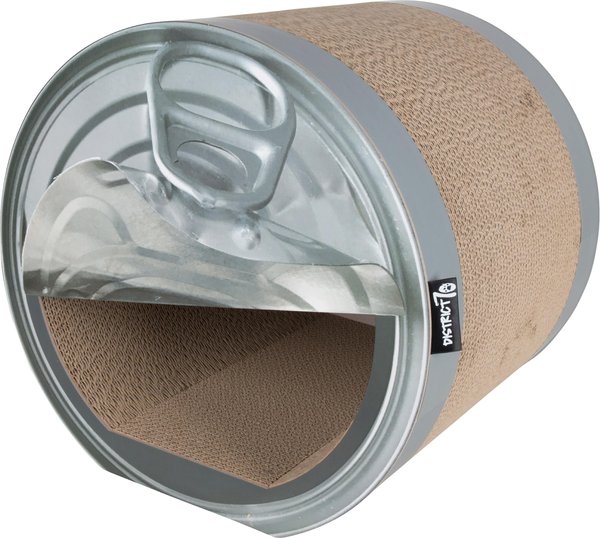 District 70 Can Cardboard Cat Scratcher Toy