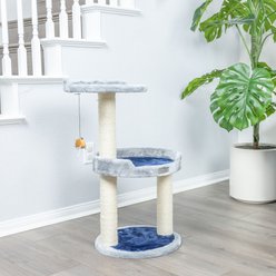 Armarkat 30-in Multi-Leveled Cat Tree, Gray slide 2 of 9