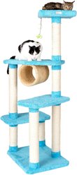 Armarkat 61-in Cat Tree, Sky Blue
