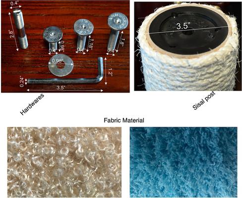 Show full view: Armarkat 61-in Cat Tree, Sky Blue slide 9 of 11