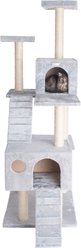 Armarkat 70-in GleePet Condo & Ramp Cat Tree, Silver
