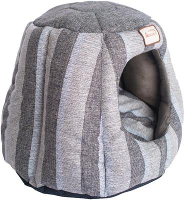Show full view: Armarkat 17-in Cave Shape Cat Bed, Gray & Silver slide 6 of 10